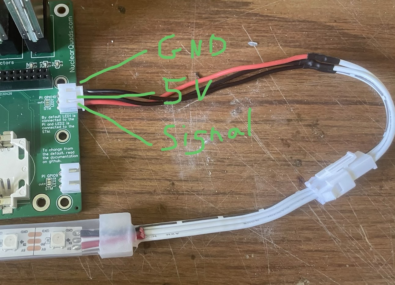 LED Strip Pinout